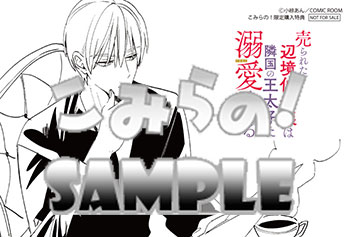 イラカcolor「売られた辺境伯令嬢は隣国の王太子に溺愛される」sample